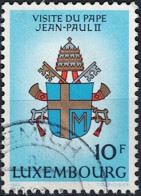 Luxemburg - Besuch Von Papst Johannes Paul II. (MiNr: 1124) 1985 - Gest Used Obl - Gebraucht