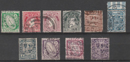 Irlanda 1922-23 Set 40/49 - Usati