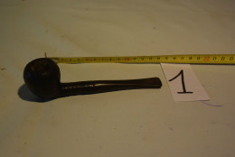 C1 Ancienne Pipe De Collection 5 CORSICA - Pipas En Madera De Brezo ( Bruyere)