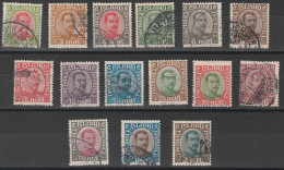 Islanda - 1920 - Set. 92/96 - Oblitérés