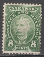 SARAWAK - 1895 - YVERT N°34 * MH - COTE 2020 = 45 EUR - Sarawak (...-1963)