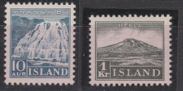 Islanda - 1935 - Set. 158/59 MH - Unused Stamps