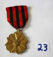 C23 Médaille Civique De 1 ère Classe - Militaria - Décoration - Belgien