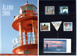 Aland, Year Book 2008, MNH - Ålandinseln