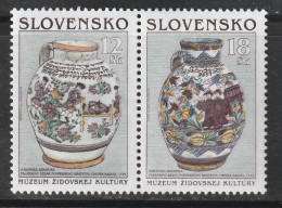 SLOVAQUIE - N°309/10 ** (1999) Musée De La Culture Juive - Unused Stamps