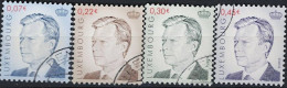 Luxemburg - Großherzog Henri (MiNr: 1539/42) 2001 - Gest Used Obl - Used Stamps
