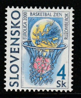 SLOVAQUIE - N°319 ** (2000) Basket-ball - Unused Stamps