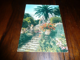 CARTE POSTALE MODERNE CPM COTE D'AZUR VAR ESCALIER FLEURI AU RAYOL LE RAYOL ECRITE AVEC TIMBRE - Rayol-Canadel-sur-Mer