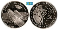 Kazakhstan - 50 Tenge 2014 (Issue 2015 - UNC - Buran) - Kazachstan