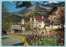 Vitznau Kurort Am Vierwaldstättersee - Dorfpartie Mit Rigi - Dossen. - Circulé 1966 - Vitznau