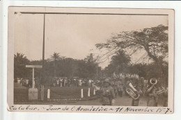 CARTE PHOTO NIGERIA CALABAR Jour De L'armistice 11Novembre 1927 - Nigeria