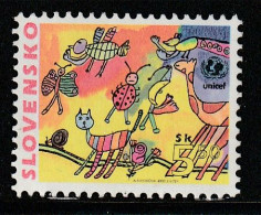 SLOVAQUIE - N°322 ** (2000)  UNICEF - Unused Stamps