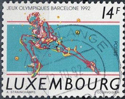 Luxemburg - Olympiase Barcelona (MiNr: 1297) 1992 - Gest Used Obl - Usados