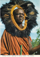 KENIA - AFRICA  - CARTOLINA - ABALUYA TRIBESMAN - ANGEHORIGER DES ABALUHYA  -  VIAGGIATA PER GENOVA - ITALIA - Kenya