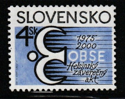 SLOVAQUIE - N°330 ** (2000) OSCE - Unused Stamps