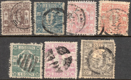 Japan 1872/74 Cherry Blossoms Stamps Wada Kotaro Forgeries B231120 - Sonstige & Ohne Zuordnung