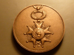 Société D'entraide De La Légion D'honneur, J.H.Coêffin, 1922-1972, Médaille En Bronze - Frankreich