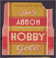 "HOBBY GOLD" Razor Blade Old Vintage WRAPPER (see Sales Conditions) - Razor Blades