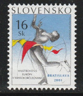 SLOVAQUIE - N°340 ** (2001) Patinage Artistique - Nuevos