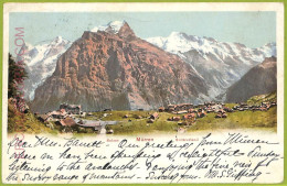 Ad4826 - SWITZERLAND Schweitz - Ansichtskarten VINTAGE POSTCARD - Murren - 1901 - Mürren