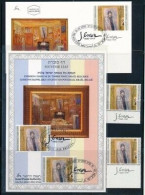 ISRAEL 1999 JOINT ISSUE WITH BELGIUM S/LEAF + FDC + STAMPS MNH - Covers & Documents