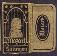 "MOZART" Razor Blade Old Vintage WRAPPER (see Sales Conditions) - Lames De Rasoir