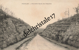 CPA 95 0043 PRESLES - Nouvelle Route De Prérolles - écrite Et Circulée - Presles