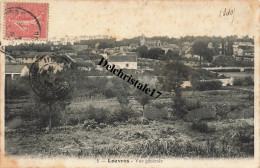 CPA 95 0010 LOUVRES - VUE GÉNÉRALE - ÉCRITE ET CIRCULÉE - Louvres