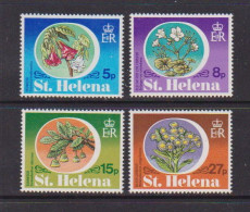 SAINT HELENA    1981    Endemic  Plants    Set  Of  4     MH - Saint Helena Island