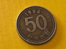 Münze Münzen Umlaufmünze Südkorea 50 Won 1994 - Corea Del Sud
