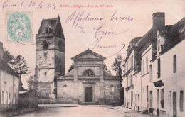 Trun - L'Eglise - Tour Du XV Eme Siecle  - CPA °J - Trun