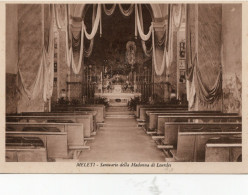 Cartolina ITALIA LODI MELETI CHIESA SANTUARIO MADONNA DI LOURDES Italy  Postcard Italien Postkarten Carte Postale - Lodi