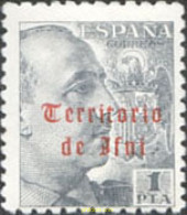 216226 MNH IFNI 1948 MOTIVOS VARIOS. SELLOS DE ESPAÑA DE 1938-1949 SOBREIMPRESOS - Ifni