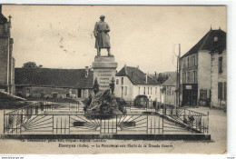 Essoyes - Le Monument Aux Morts - Essoyes