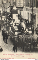 Fête Du Champagne à Bar Sur Seine, Le 4 Septembre 1921 - Char D'Essoyes, En Champagne "animés" - Bar-sur-Seine