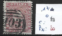 GUYANE 17 Oblitéré Côte 80 € - British Guiana (...-1966)