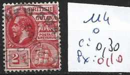 GUYANE 114 Oblitéré Côte 0.30 € - British Guiana (...-1966)