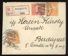 BUDAPEST 1904. Szép, Helyi Ajánlott Levél - Storia Postale