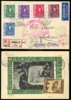 1935. Mátyásföld > Rodosto Dekoratív Alk. Légi Levlap A Rákóci Sorral - Covers & Documents