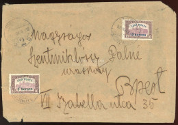 SZOMBATHELY 1920. Érdekes Légi Küldemény Budapestre - Briefe U. Dokumente