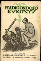 HADIGONDOZÓ ÉVKÖNYV 1919. 135l, Címplap : Bíró (!) Gazdag Grafikai Anyaggal, Ritka Kiadvány, Kicsit Megviselt Papír Borí - Alte Bücher