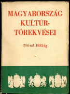 MAGYARORSZÁG KULTÚRTÖREKVÉSEI: 896-tól 1935-ig Budapest, 1935.1 T. (Horthy-portré.) 319 P. 8 T. (25 Színes Kép) Gazdagon - Livres Anciens