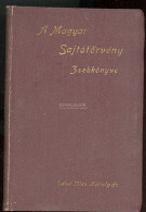 Edvi Illés Károly: A Magyar Sajtótörvény Zsebkönyve. Kiegészítve Az életbeléptetési és Végrehajtási Rendeletekkel. Bp.19 - Old Books