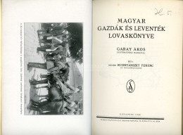 RUDNYÁNSZKY Ferenc, Dezseri: Magyar Gazdák és Leventék Lovaskönyve Bp., 1928.  143p - Alte Bücher