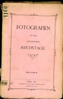 (Hertzka Tivadar): Fotografien Aus Dem Ungarischen Reichstage Pest, 1869. Carl Grill. 191p. Kicsit Sérült Papír Kötésben - Libros Antiguos Y De Colección