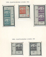 NYOMDATECHNIKAI JELZÉSEK 1916-20albumlapokon, Kis Tétel - Covers & Documents