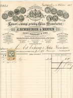 J.SCHREIBER & Neffen Budapest 1882.. Dekoratív, Fejléces, Céges Számla - Other & Unclassified