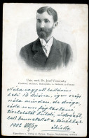 PÖSTYÉN 1902. Dr. Josef Visnovszy Fürdő Főorvos, Régi Képeslap - Hungary