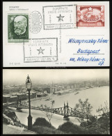 1957. Esperanto FDC Szép Képeslapon (V.) - Covers & Documents