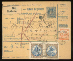 I. INFLÁCIÓ Mezőberény 1923. Csomagszállító Szegedre Küldve - Lettres & Documents